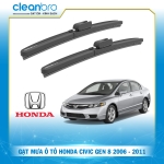 Gạt mưa ô tô hiệu ứng lá sen Honda Civic Gen 8 [2006-2011]