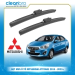 Gạt mưa ô tô hiệu ứng lá sen  Mitsubishi Attrage [2015-2023+]