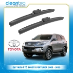 Gạt mưa ô tô hiệu ứng lá sen Toyota Fortuner [2015-2023]