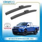 Gạt mưa ô tô hiệu ứng lá sen Toyota Hilux [2005-2015]