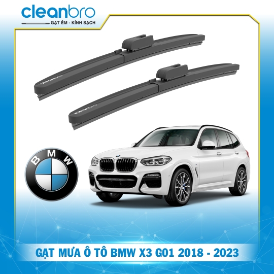 Gạt mưa ô tô hiệu ứng lá sen BMW X3 G01 [2018-2023+]