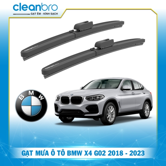 Gạt mưa ô tô hiệu ứng lá sen BMW X4 G02 [2018-2023+]