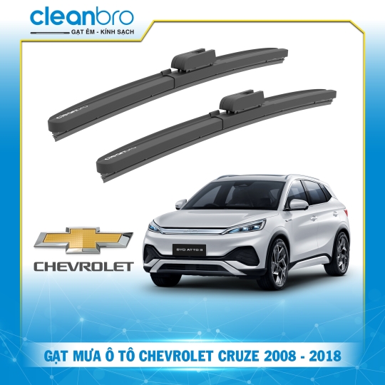 Gạt mưa ô tô hiệu ứng lá sen Chevrolet Cruze [2008-2018]