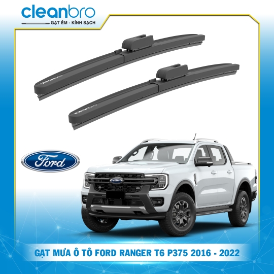 Gạt mưa ô tô hiệu ứng lá sen Ford Ranger T6 P375 [2016-2022]