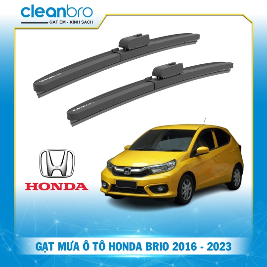 Gạt mưa ô tô hiệu ứng lá sen Honda Brio [2016-2023+]
