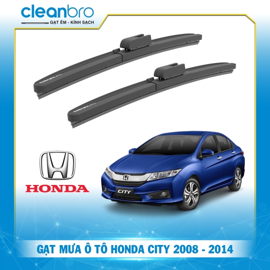Gạt mưa ô tô hiệu ứng lá sen Honda City [2008-2014]