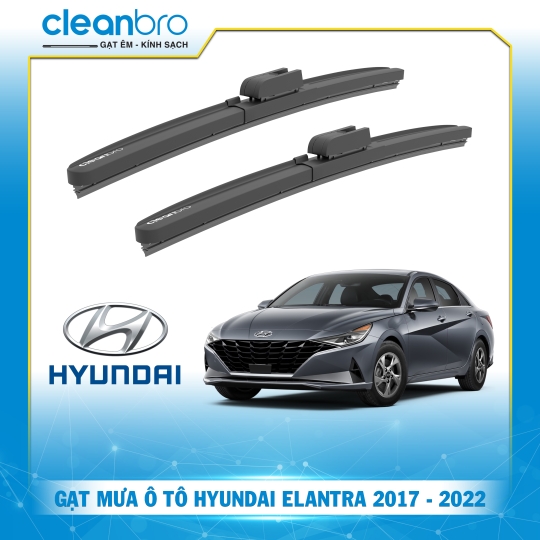 Gạt mưa ô tô hiệu ứng lá sen Hyundai Elantra [2017-2022]
