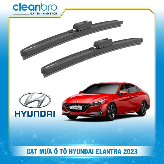 Gạt mưa ô tô hiệu ứng lá sen Hyundai Elantra [2023+]
