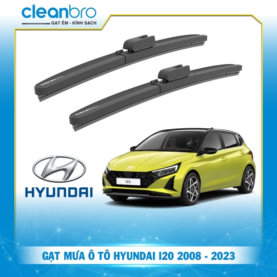 Gạt mưa ô tô hiệu ứng lá sen Hyundai i20 [2008-2023]