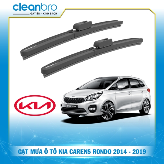 Gạt mưa ô tô hiệu ứng lá sen Kia Carens/Rondo [2014-2019]