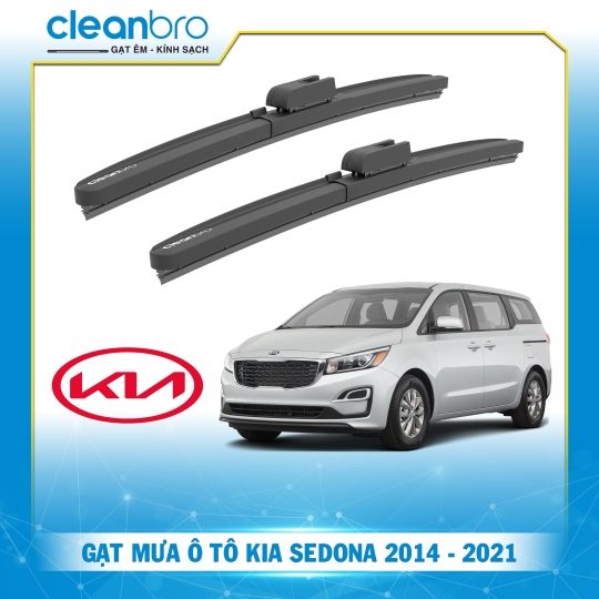 Gạt mưa ô tô hiệu ứng lá sen Kia Sedona [2014-2021]