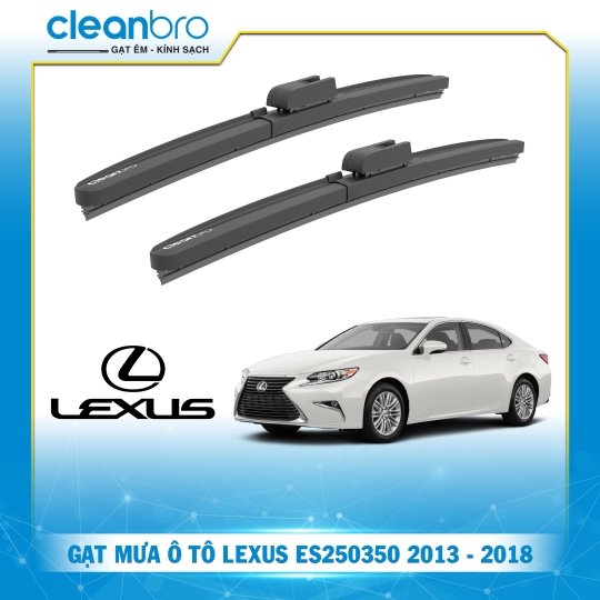 Gạt mưa ô tô hiệu ứng lá sen Lexus ES250/350 [2013-2018]