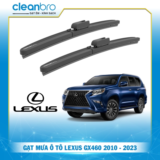 Gạt mưa ô tô hiệu ứng lá sen Lexus GX460 [2010-2023+]