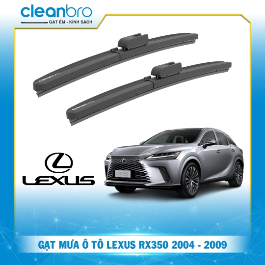 Gạt mưa ô tô hiệu ứng lá sen Lexus RX350 [2004-2009]
