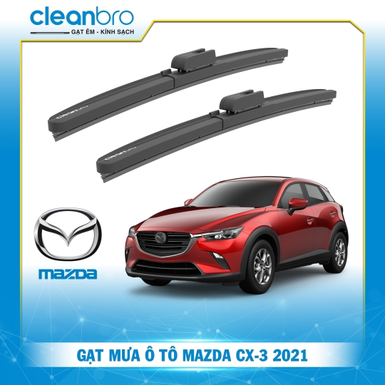 Gạt mưa ô tô hiệu ứng lá sen Mazda 3 [2020-2023+]