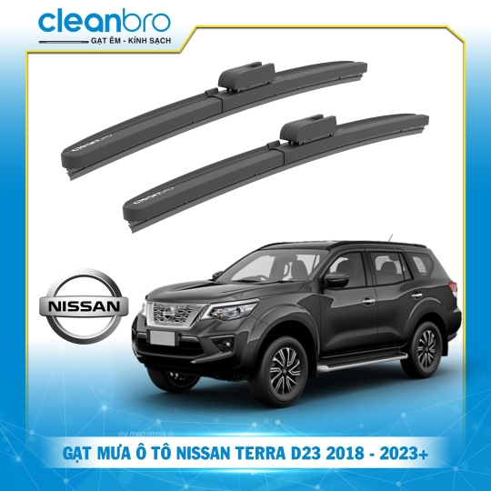 Gạt mưa ô tô hiệu ứng lá sen Nissan Terra D23 [2018-2023+]
