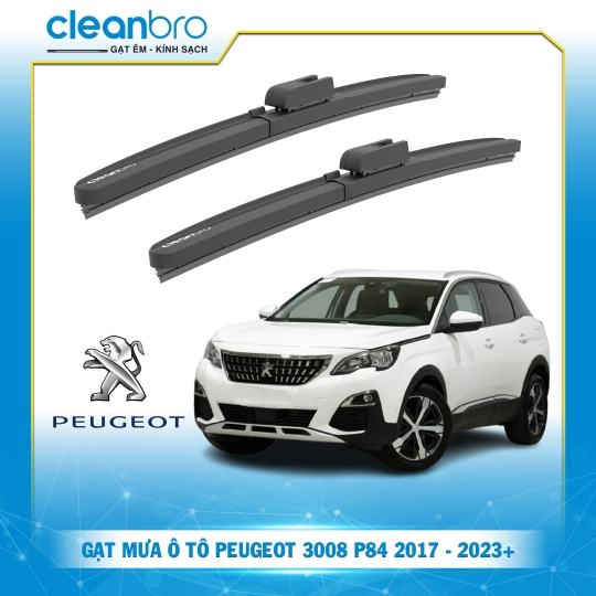 Gạt mưa ô tô hiệu ứng lá sen  Peugeot 3008 P84 [2017-2023+]