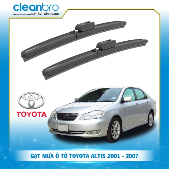 Gạt mưa ô tô hiệu ứng lá sen Toyota Altis [2001-2007]