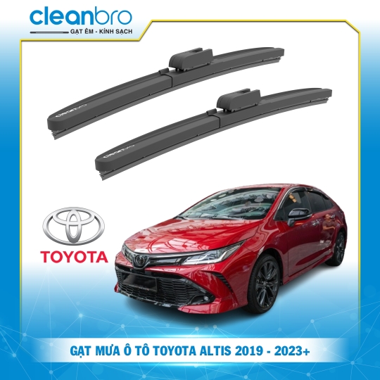 Gạt mưa ô tô hiệu ứng lá sen Toyota Altis [2019-2023+]