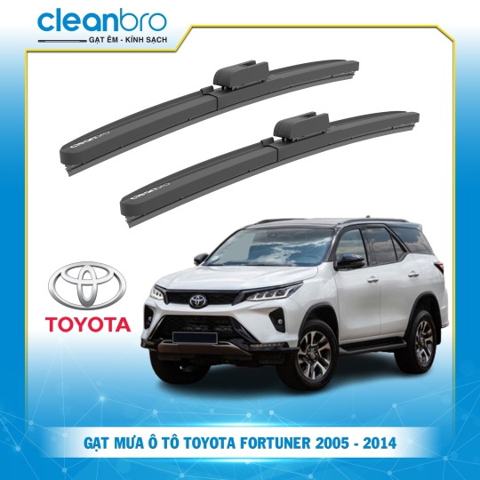Gạt mưa ô tô hiệu ứng lá sen Toyota Fortuner [2005-2014]