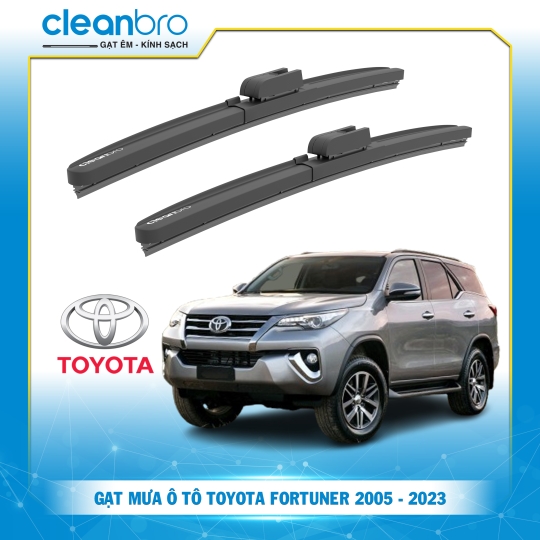 Gạt mưa ô tô hiệu ứng lá sen Toyota Fortuner [2015-2023]