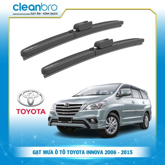Gạt mưa ô tô hiệu ứng lá sen Toyota Innova [2006-2015]