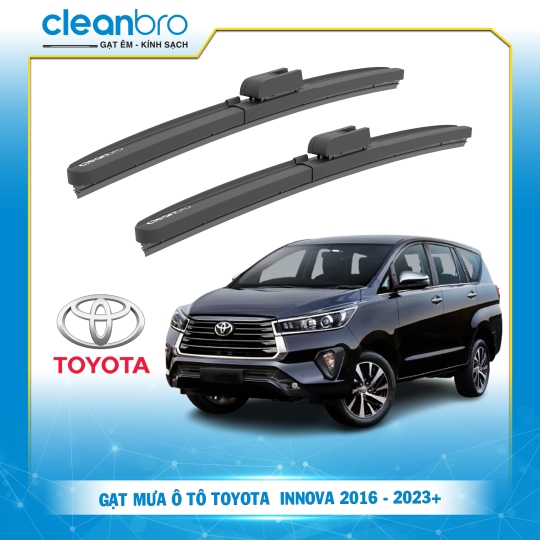 Gạt mưa ô tô hiệu ứng lá sen Toyota Innova [2016-2023+]