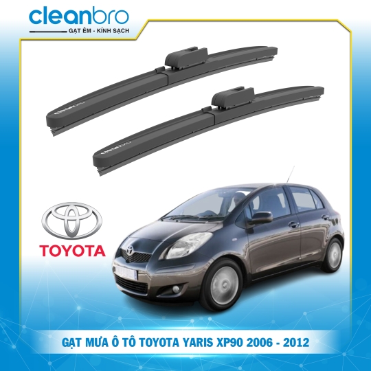 Gạt mưa ô tô hiệu ứng lá sen Toyota Yaris XP90 [2006-2012]