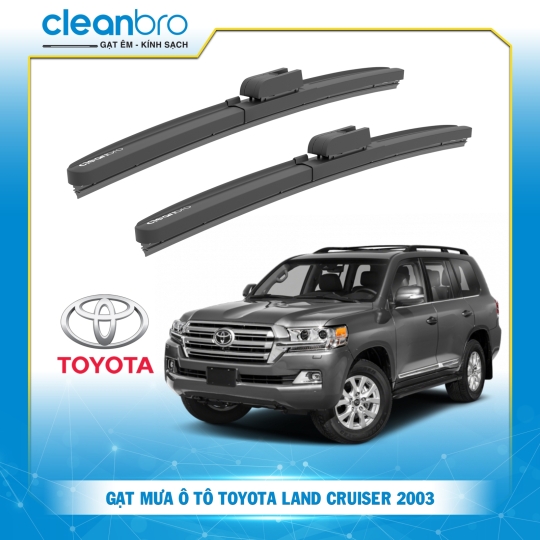 Gạt mưa ô tô hiệu ứng lá sen Toyota Land Cruiser 2003