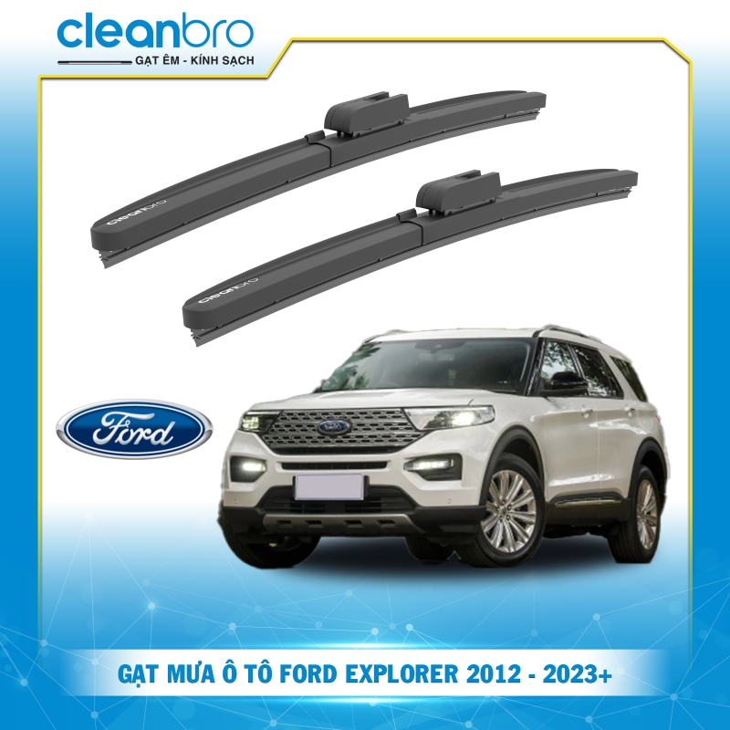 Gạt mưa ô tô hiệu ứng lá sen Ford Explorer [2012-2023+]