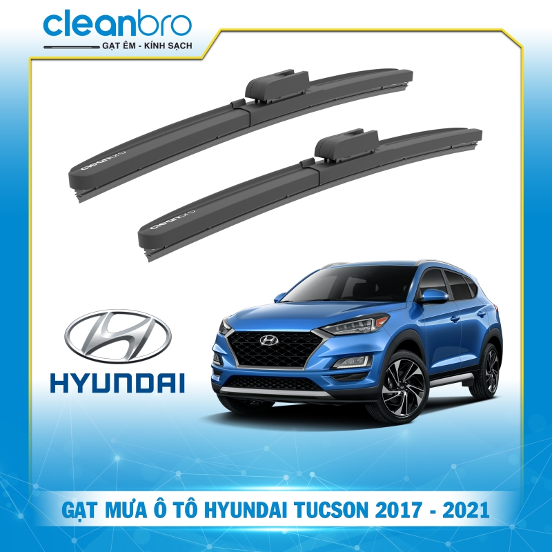 Gạt mưa ô tô hiệu ứng lá sen Hyundai Tucson [2017-2021]