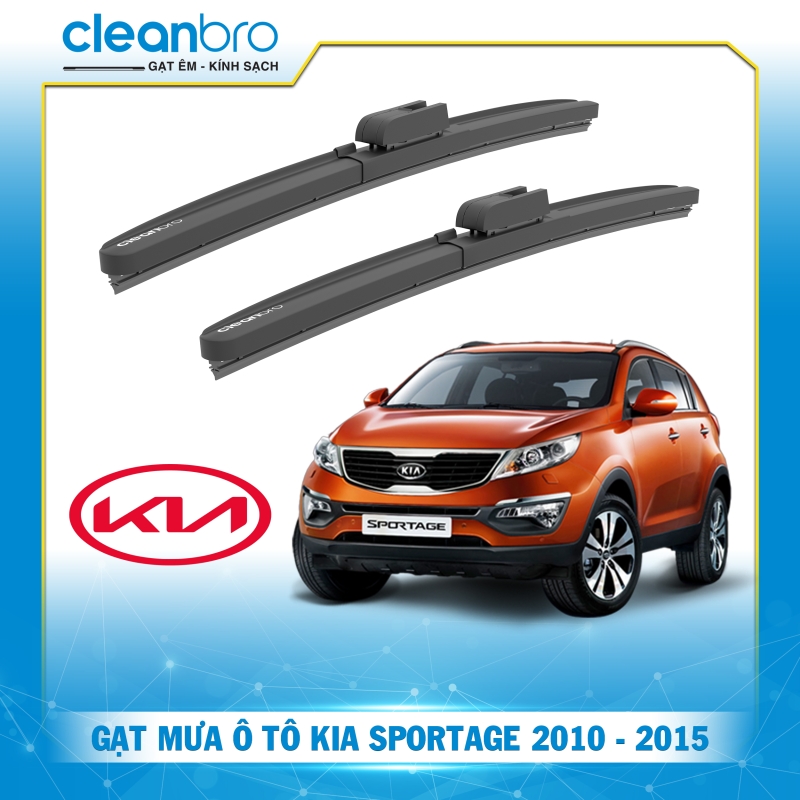 Gạt mưa ô tô hiệu ứng lá sen Kia Sportage [2010-2015]