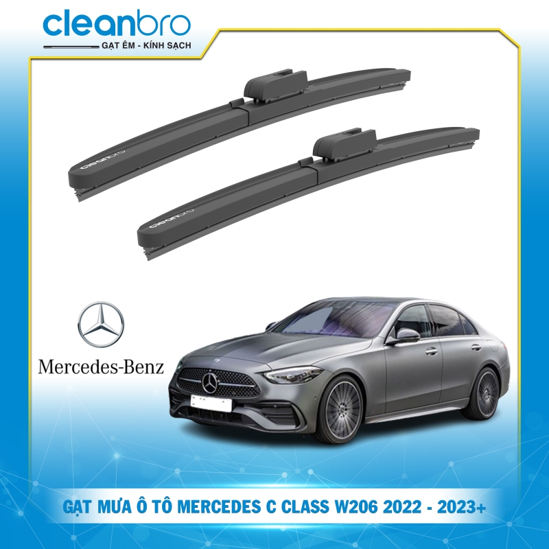 Gạt mưa ô tô hiệu ứng lá sen Mercedes C Class W206 [2022-2023+]