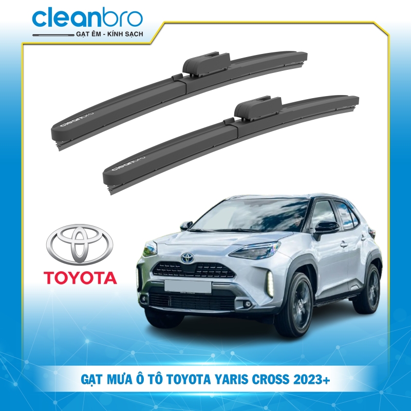 Gạt mưa ô tô hiệu ứng lá sen Toyota Yaris Cross [2023+]